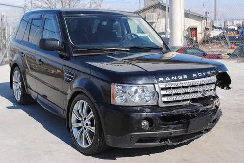 2008 land rover range rover sport supercharged damaged salvage runs! loaded l@@k