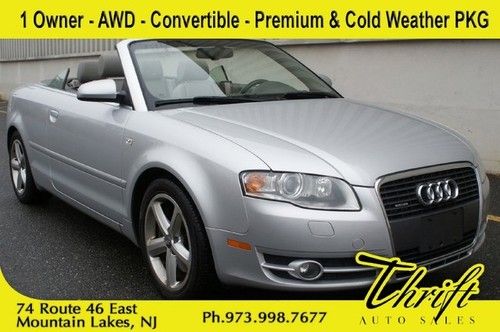 2007 audi a4 convertible