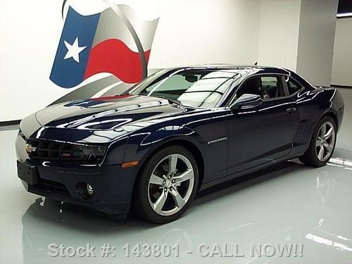 2012 chevy camaro 2lt rs 6 spd hud htd seats xenons 21k texas direct auto