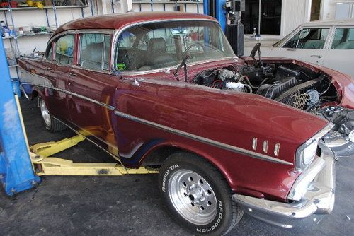 1957 chevrolet bel air classic cruiser custom interior