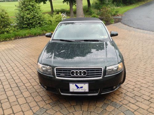 2006 audi a4 quattro cabriolet convertible 2-door 3.0l