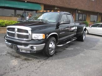 2005 dodge slt crew cab 5.9 cummins diesel black 1 ton dually