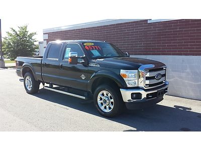 28k miles diesel 6.7l v8 lariat nav navigation 20: wheels crew cab black