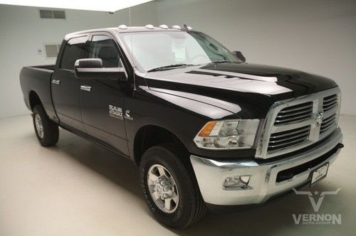 2013 slt crew 4x4 uconnect voice rear camera lifetime warranty cummins diesel