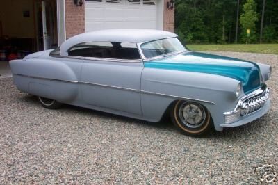 Purchase used 1953 chopped chevy full custom hotrod ledsled in Ontario ...