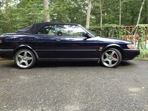 1998 saab se 5-speed turbo convertible. 93,700 miles.