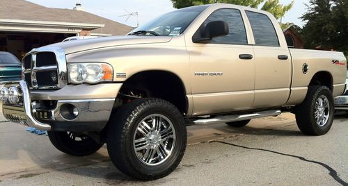 Lifted hemi 2005 slt crew cab pickup 4-door 5.7l