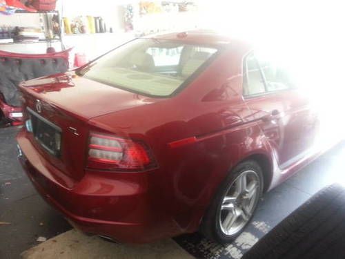 2008 acura tl base sedan 4-door 3.2l wrecked with clean title 65,000 miles