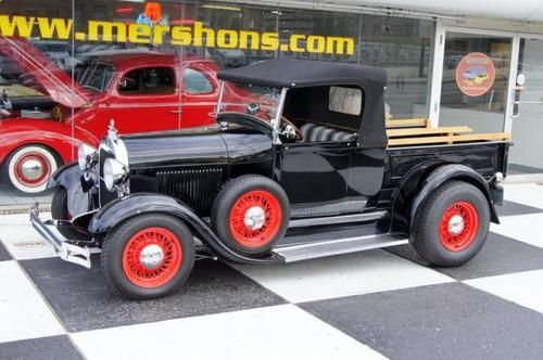 1929 ford model a roadster pickup all california steel