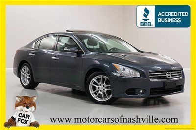 5-days *no reserve* '10 maxima sv tech pkg nav bose xenon tv/dvd warranty 26mpg