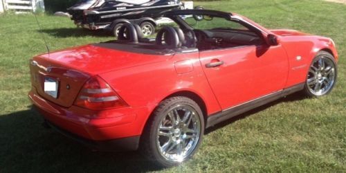 1999 mercedes kompressor slk 230 convertible