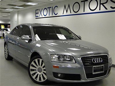 2007 audi a8 l quattro! nav rear-cam pdc bang&amp;olufsen shades 19&#034;whls push-start