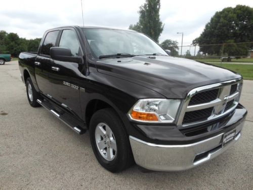 Dodge ram 1500 slt 4x4 5.7l v8 hemi crew cab running boards autocheck no reserve