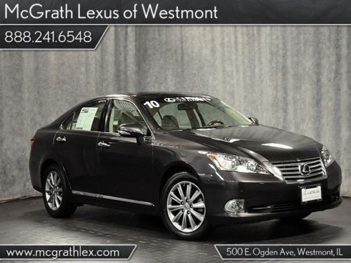 2010 es350 ultra luxury navigation mark levinson panoramic roof lexus certified