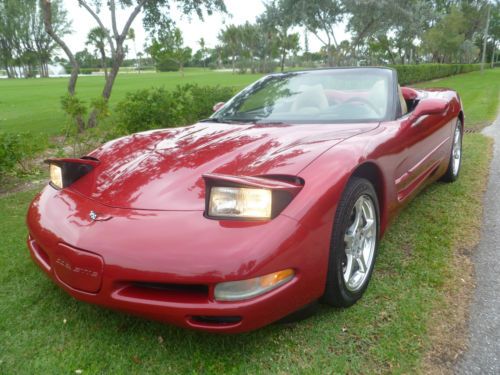 Corvette convertible 6 speed palm beach car no reserve