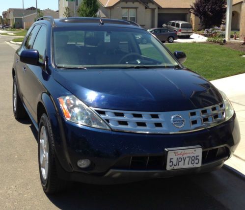 2003 nissan murano se sport utility 4-door 3.5l