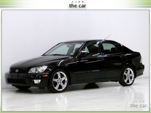 03 is300 1 ownr 76k miles! blk on blk! maintained! full lexus service history!