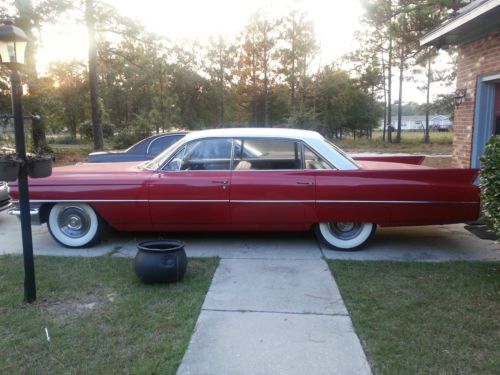 White hard top, red body, 4 door