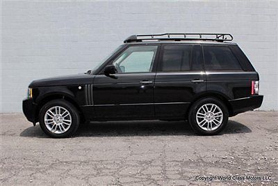 2010 range rover hse black nav cam warranty 08 09 10 11 12 sport sc 4x4 *deal!*