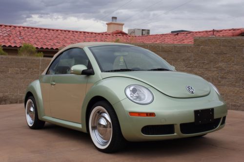 2008 volkswagen beetle se convertible 2-door 2.5l