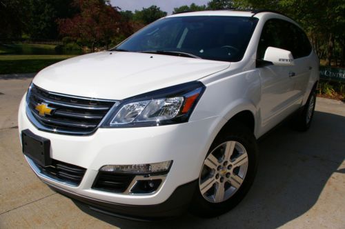 2013 chevrolet traverse lt-2 suv, awd, leather, panroof,