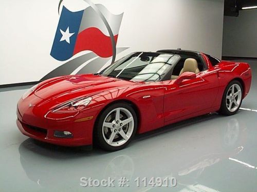 2005 chevy corvette z51 auto htd leather nav hud 21k mi texas direct auto