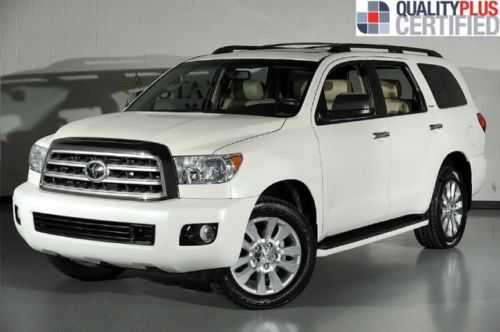 2010 toyota sequoia platinum certified suv navigation back up camera