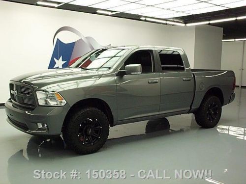 2012 dodge ram sport crew hemi 4x4 nav rear cam 32k mi texas direct auto