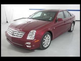 05 cadillac sts 4 door v8 sedan, leather, roof, nav, low miles!