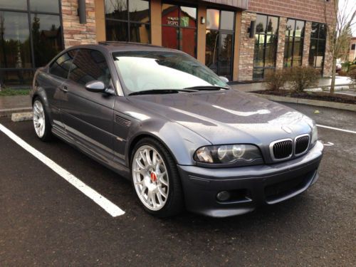 2002 bmw m3 e46 coupe navi bbs wheels halo lights smg 2-door 3.2l beautiful!