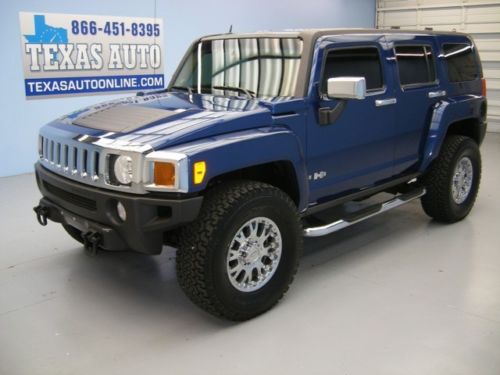 We finance!!!  2006 hummer h3 4x4 auto heated leather monsoon 64k texas auto