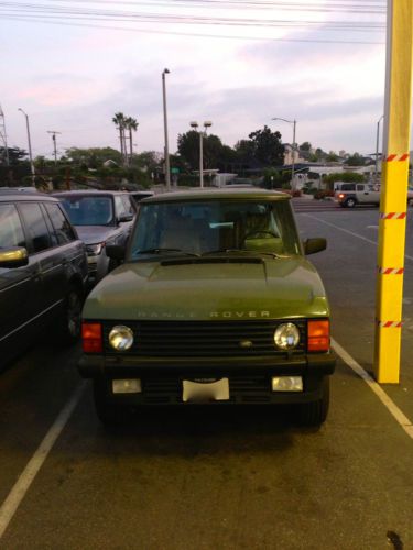 1989 land rover range rover sport utility 4-door 4.2l