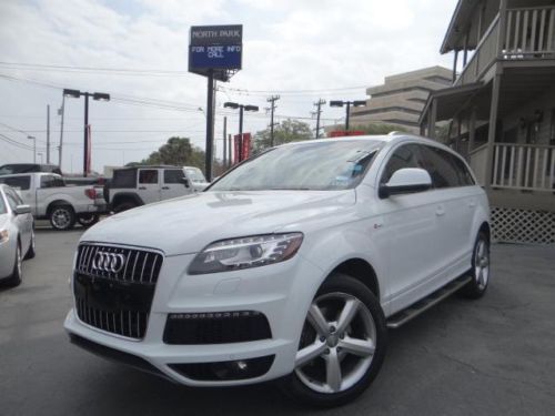 2012 audi q7 3.0t s line turbo navigation moonroof bose