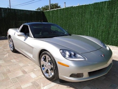 2007 chevy corvette one owner navi leather ultra low miles like new targa top