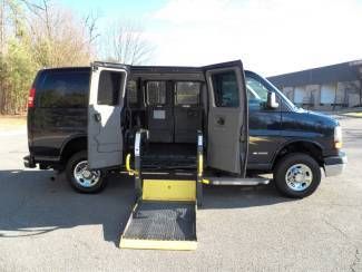 Chevrolet : 2006 express 3500 adapta-van lowered floor wheelchair van ada low mi