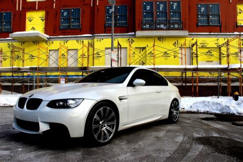 Stunning mineral white 2011 bmw dinan m3 coupe 6sp manual transmission