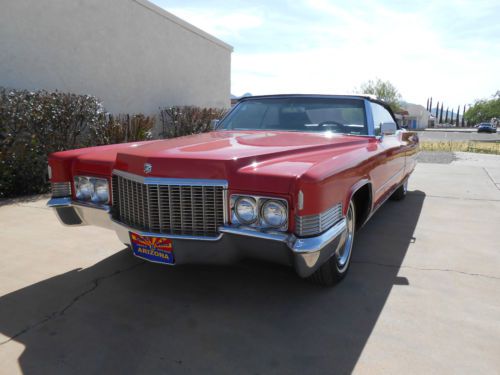 1970 cadillac deville base convertible 2-door 7.7l