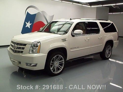 2012 cadillac escalade esv premium sunroof nav dvd 25k texas direct auto