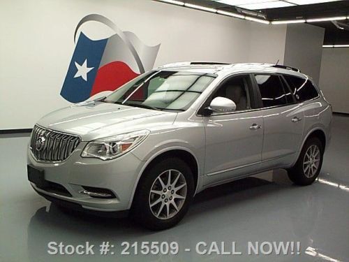 2013 buick enclave leather rear cam 19&#034; wheels only 25k texas direct auto