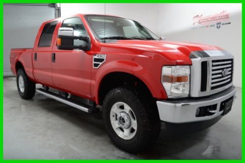 39965 miles  2010 ford f-250 xlt truck crew cab fx4 off road 4x4 clean carfax