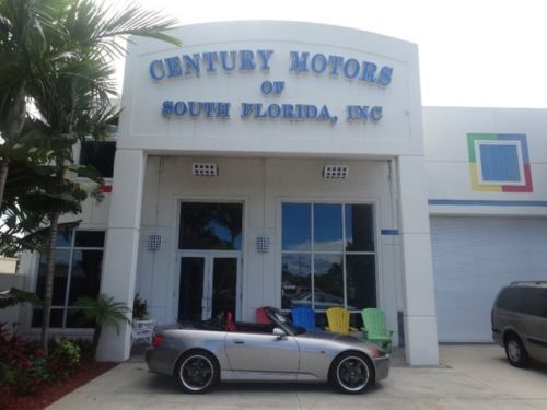 2000 honda s2000 convertible 64,460mi leather non smoker niada certified