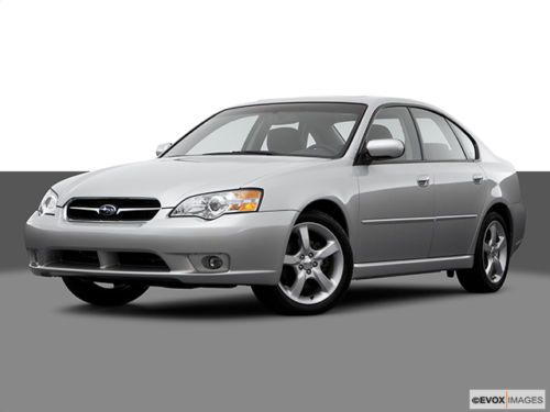 2006 subaru legacy 2.5i limited sedan 4-door 2.5l