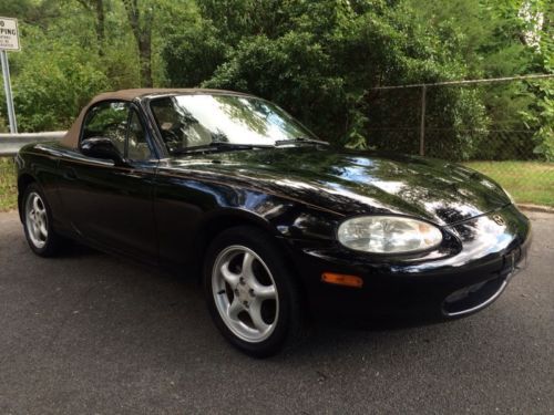 1999 mazda miata convertible 1.8l- 1 owner-115000 miles-no reserve-warranty