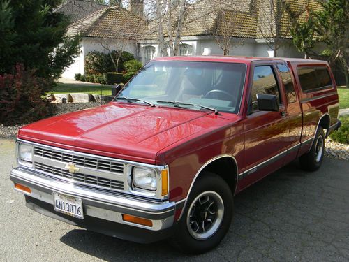 1992 chevrolet s-10 maxi cab fleetside  pickup, nice  low miles