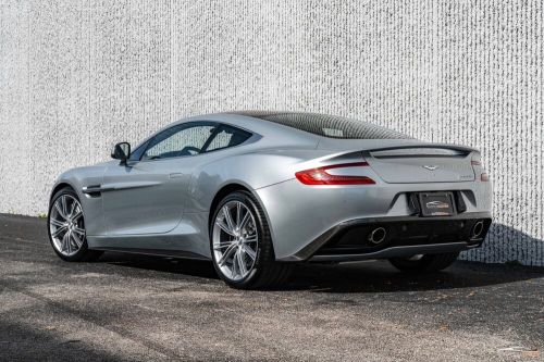 2014 aston martin vanquish iconic skyfall silver w/ one77 steering wheel + ca