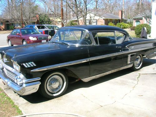 1958 chevrolet impala 2dr automatic (p/g) 283 engine