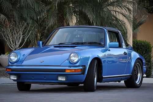 1982 porsche 911 sc targa in excellent condition