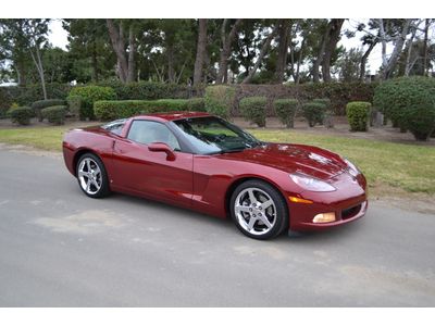 07 vette, 36k miles, 3lt, chrome wheels, ca car, paddle shift auto, both tops