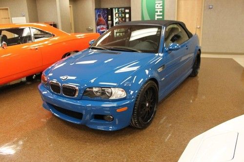 M3 laguna seca blue convertible  / 25k miles /2002 / one owner