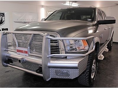 Laramie 4x4 hd leather sunroof grill guard mp3 xm navigation bluetooth camera